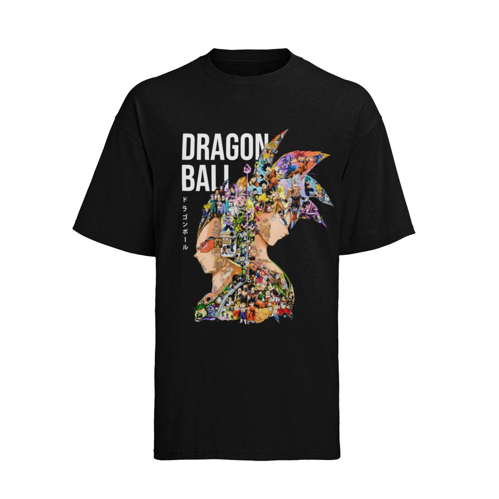 Все Манга Dragon Ball Веджета Команда Сон Гоку Ребенок Тип Мужская Био Футболка