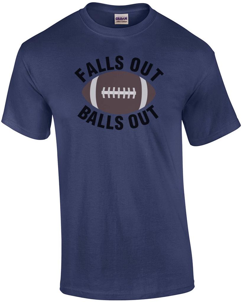 Falls Out Balls Out Football Shirt