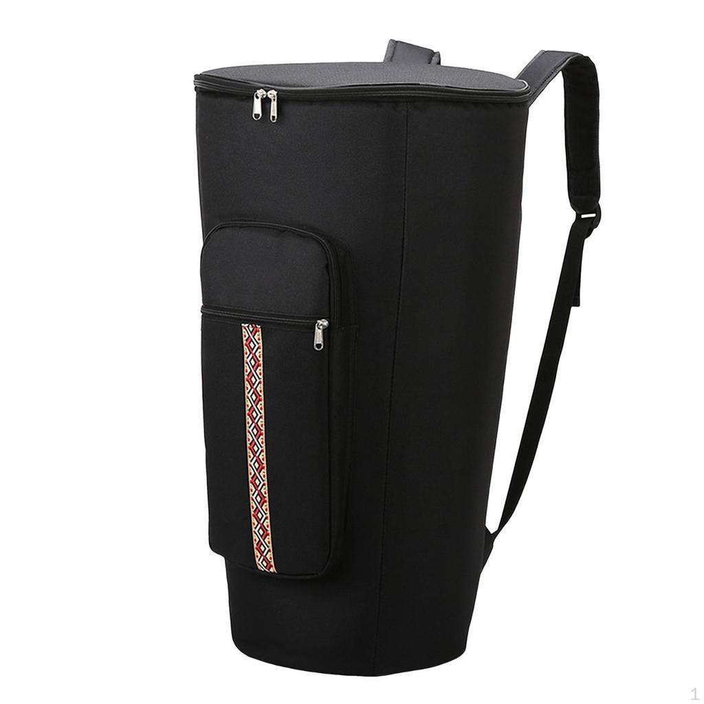 Bag African Drum Carry Case Shockproof Oxford Cloth Waterproof Carrying Backpack