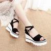 High Heels Women Sandals Casual Woman Shoes Platform Wedges Sandals Peep Toe Ladies Shoes 2024