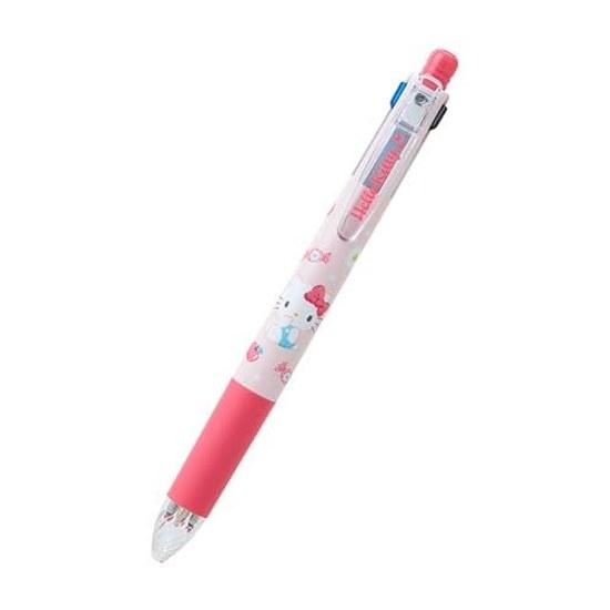 Sanrio 4-цветная шариковая ручка-механический карандаш Sarasa Multi Hello Kitty Цвета чернил Черный Синий Красный Зеленый 0,5 мм 283193