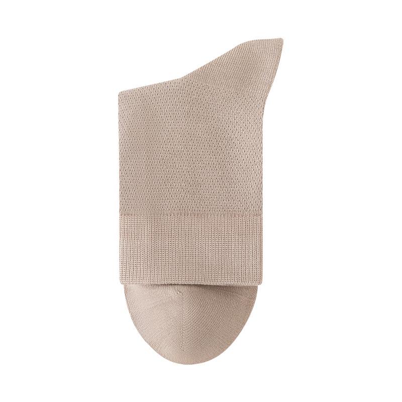 Мужские дышащие черные сетчатые хлопковые носки для всех сезонов