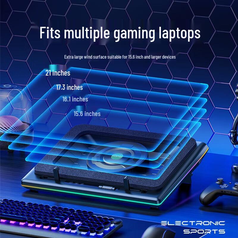llano V12 Gaming Laptop Cooler Stand