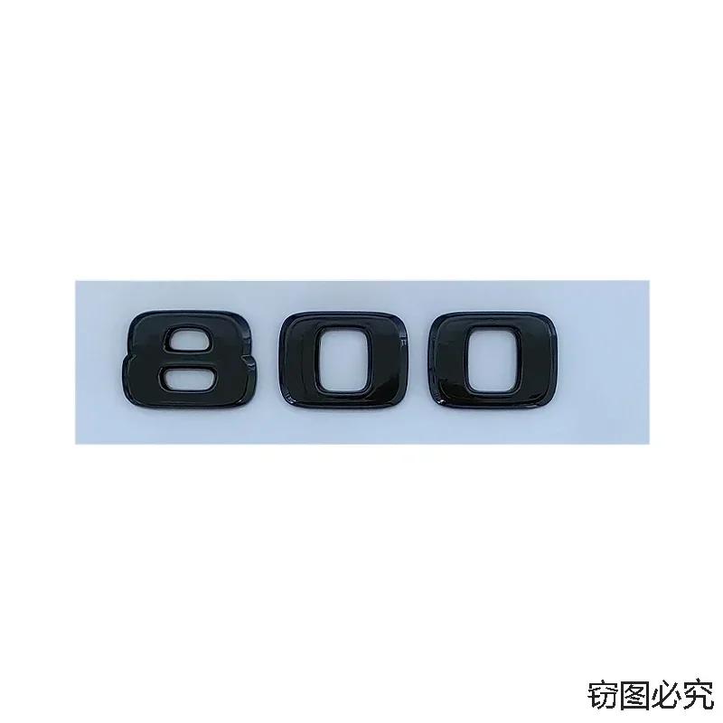CWDRF1 ABS Letter Emblem Car Sticker Auto Body Rear Trunk Tail Decal Badge for Mercedes Benz G700 G800 G900 900 800 700