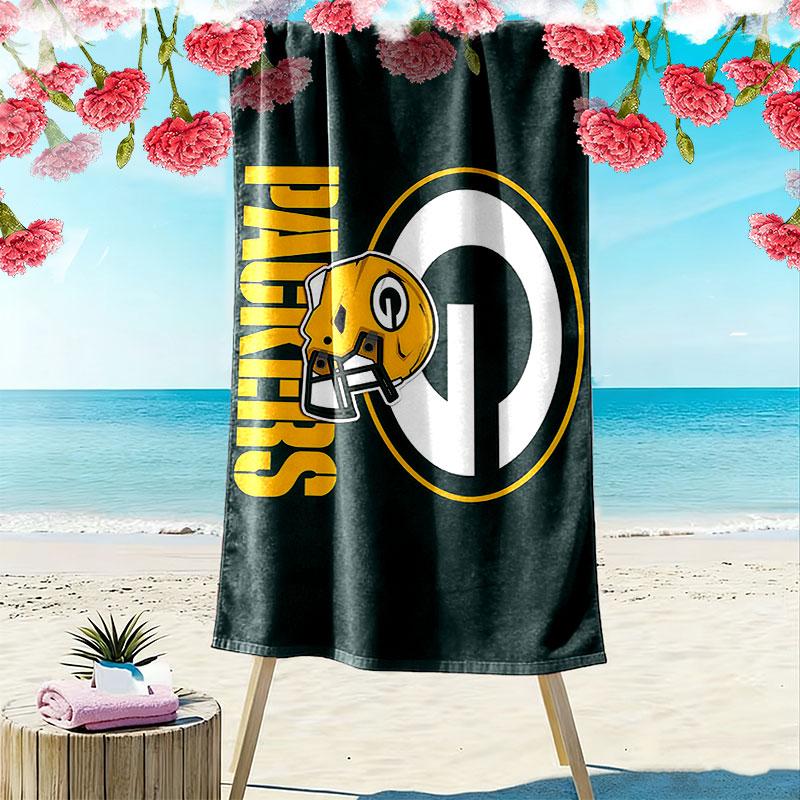 Pittsburgh Steelers Art Print Beach Towel, Large Soft Quick Dry Towel for Beach Camping Swimming