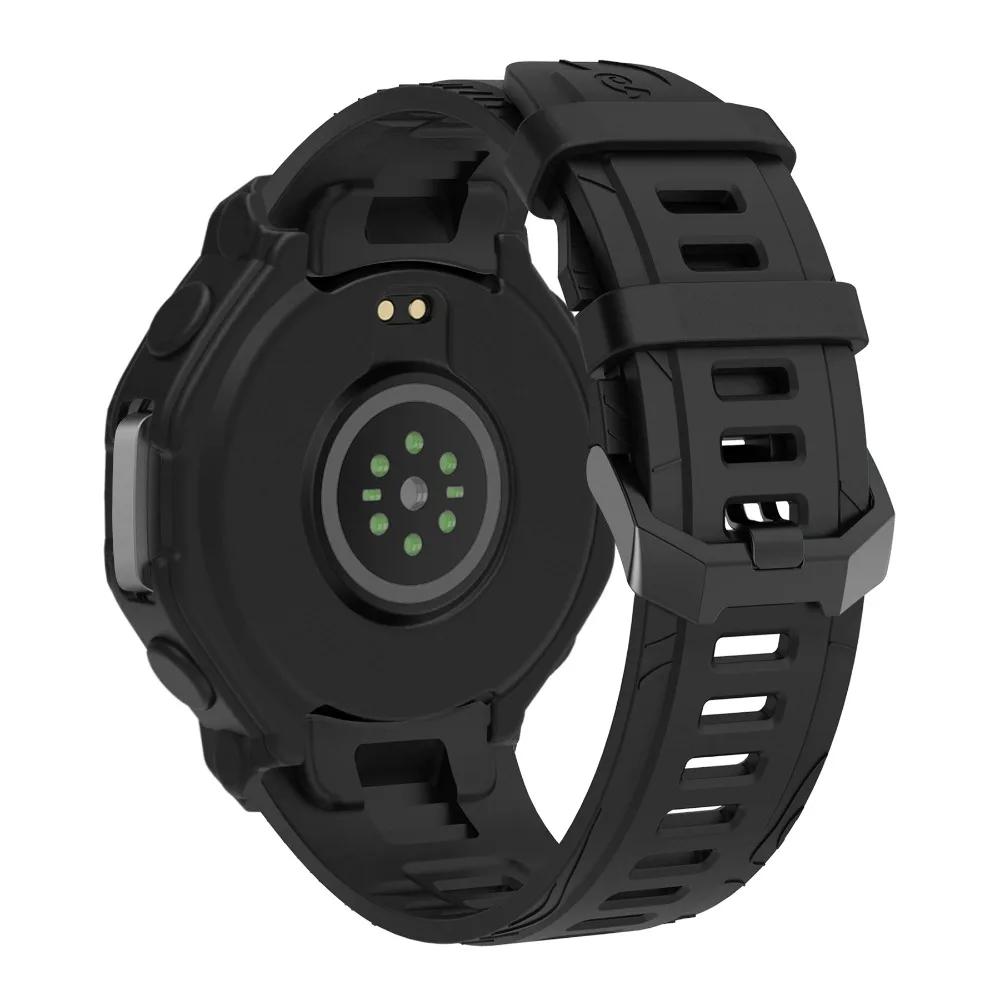 Funda Protectora Silicona Para Huami Amazfit T-rex 3,funda Protectora TPU, Parachoques Protector, Accesorios Repuesto Para Reloj