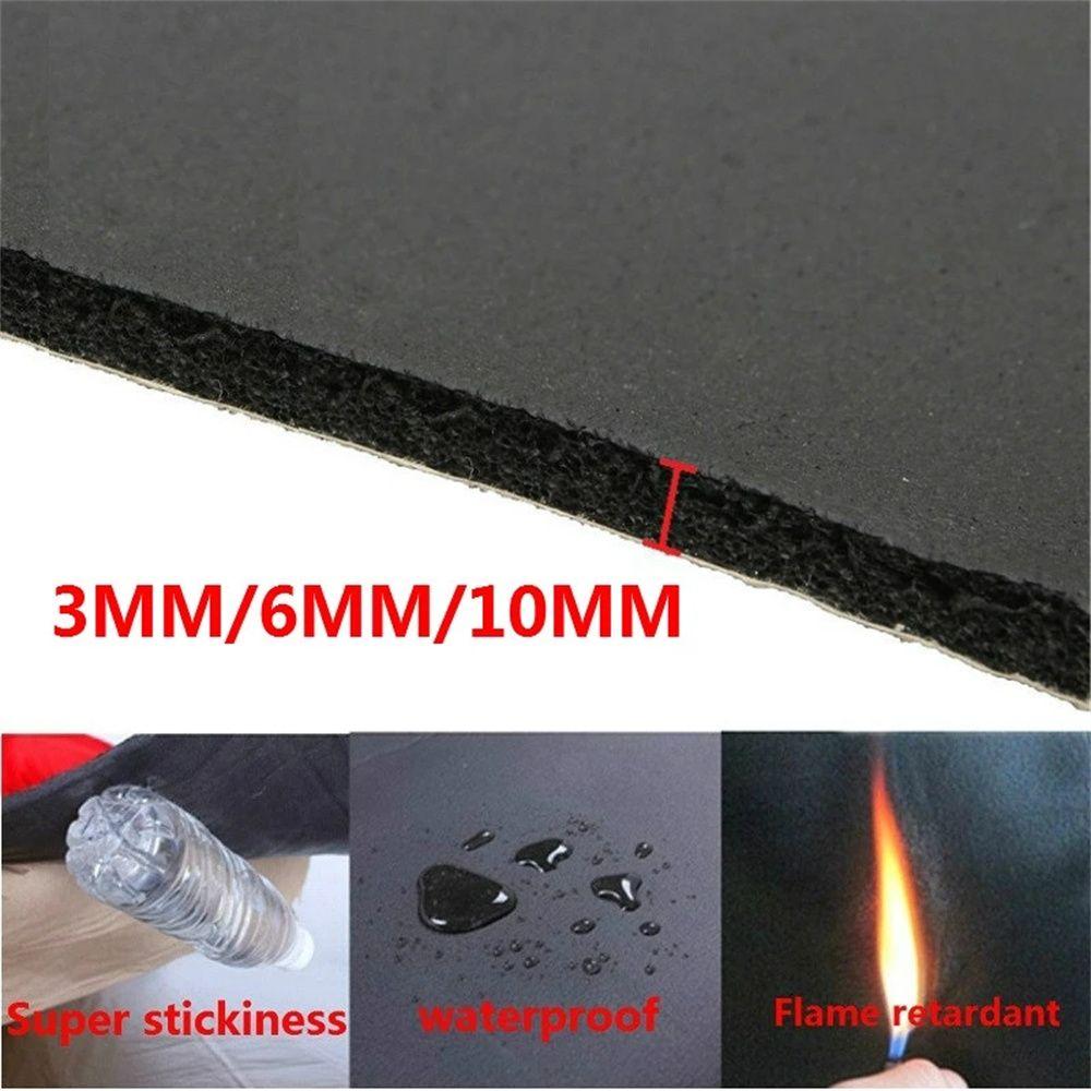 200cmx50cm 3mm/6mm/10mm Thermal Proofing Pad Car Foam Deadener Sound Deadener Mat Firewall Heat Mat