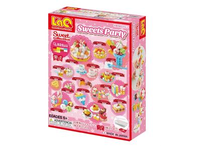LaQ Сладкая коллекция Сладкая вечеринка SWEETS PARTY май 2025 Новое издание