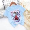 2026 Summer Anime Monkey D Printed Tshirt Kids boys Clothing Fashion Casual Street Tshirt Y2k