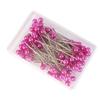 100pcs Boxed Color Nickel-Plated Pearlescent Needles Diy Clothing Positioning Decorative Bead Needles Sewing Accessories