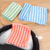 1/3/5/10PCS Kitchen Cleaning Cloths Microfiber Cleaning Rag Oil Free Dishwashing Towel Soft Dish Washing Wipe Dry and Wet Towels