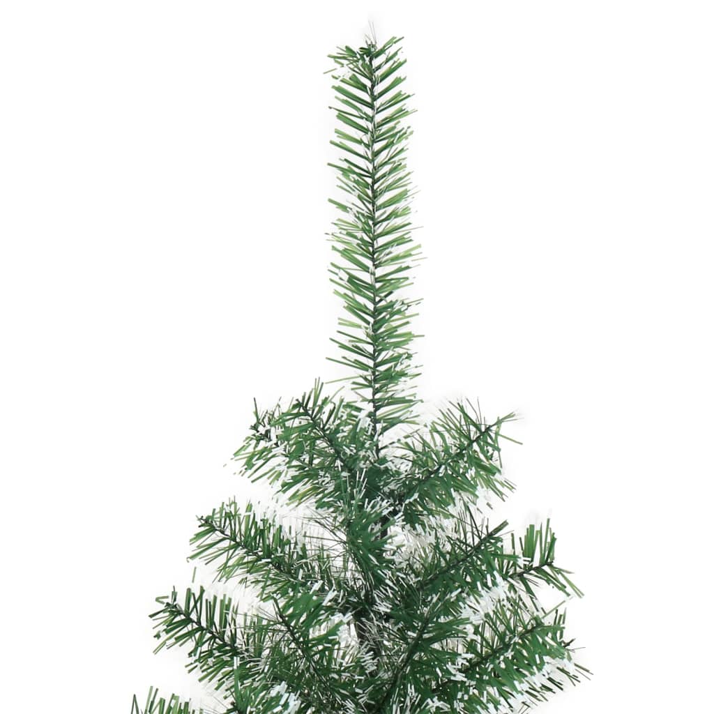 Artificial Snow Dusted Christmas Tree Green 150 cm