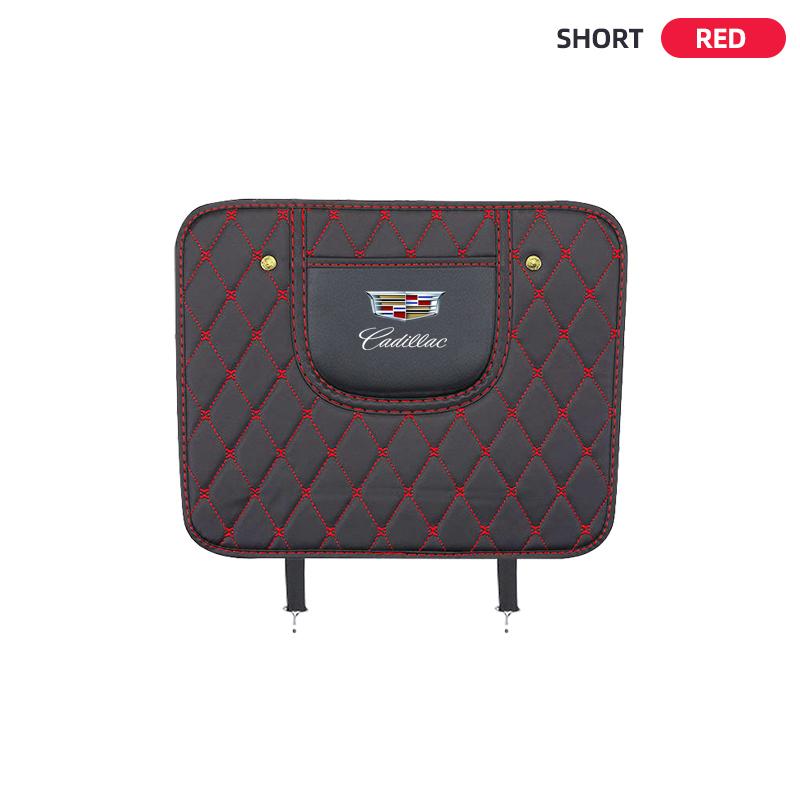 Car Rear Seat Back Anti Kicking Pads For Cadillac Emblem ESCALADE ATS BLS CT4 CT6 SRX STS XT4 XT5 SLR XT6 XTS Accessories