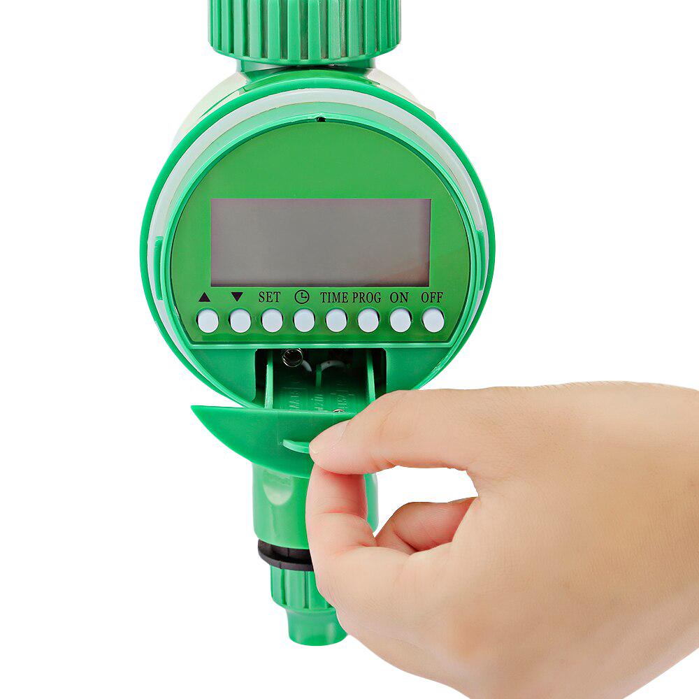 Садовый интеллектуальный таймер полива, автоматический контроллер орошения цветов с ЖК-дисплеем