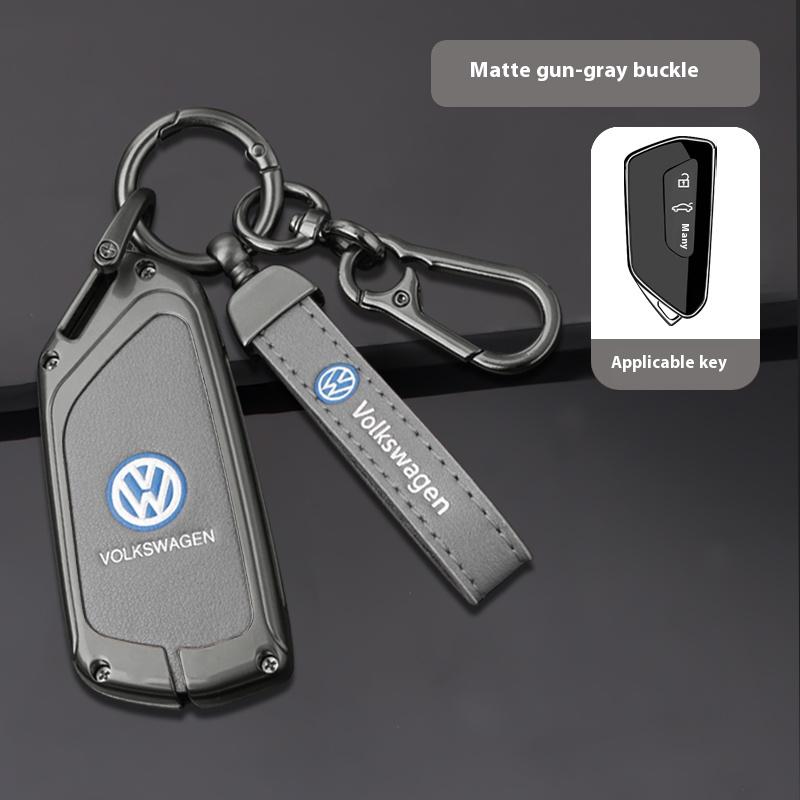 Для Volkswagen VW GTD Magotan Golf 8 MK8 ID.3 ID.4 ID.6 Аксессуар Автомобильный Чехол для ключа из ТПУ и цинкового сплава Сумка Брелок для ключей автомобиля Металлический корпус ключа