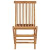 Chaises de jardin pliables - vidaXL - Bois de teck massif - Marron - 2 personnes - Extérieur