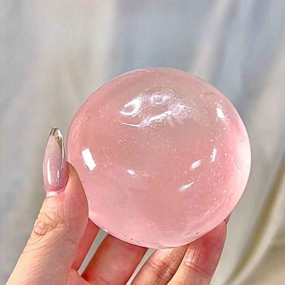 Soft Ball Quick-rebound Squeeze Toy Transparent Maltose Squishy Toy Office