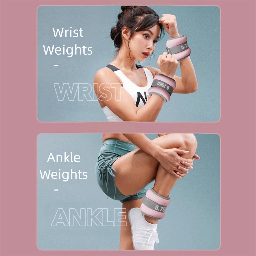 Adjustable Straps Adjustable Leg Band Soft Sand Wrist Ankle Weights Weighted Sandbag  Running