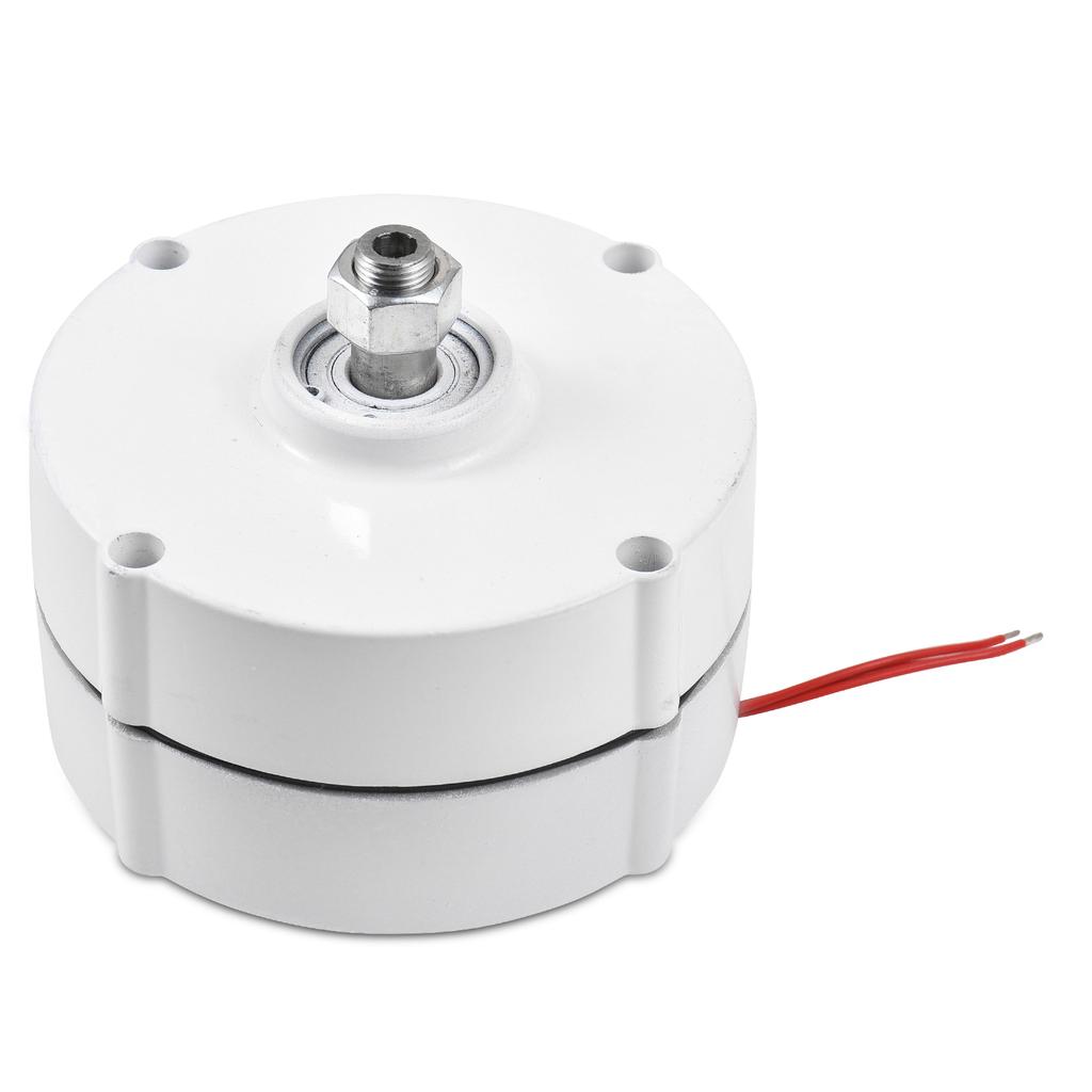 Трехфазный генератор переменного тока 400 Вт, редкоземельный генератор с постоянными магнитами NdFeB, 750 об/мин, 12 В, высокая скорость