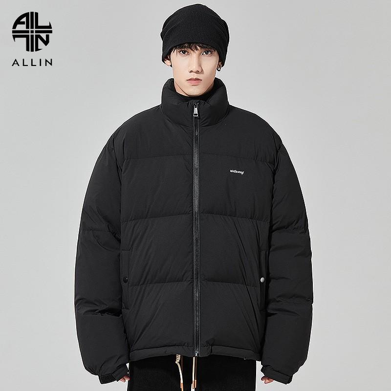 Mens Short Puffer Jacket Winter Warm Thick Duck Down Coat Loose Fit Casual Outdoor Wear
