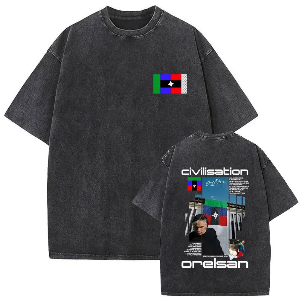 Vintage Washed Rapper DA Uzi Original Gangsta Album Merch Tshirt Men Women Hip Hop Fashion Pop Music T Shirts Streetwear