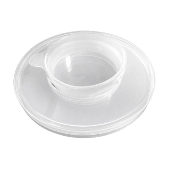 Mixer Bowl Covers for KitchenAid 4.5-5 Qt Stand Mixer Anti-Splash Baffle Transparent Lid with Extra Pouring Window Plastic Bowl Cover To Prevent