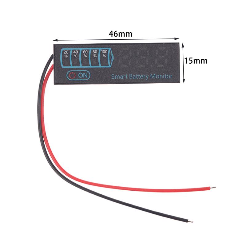 3S-14S Dc7-55V Индикатор уровня заряда батареи 12 В 24 В 36 В 48 В 18650 Lipo Lithium Емкость батареи Напряжение на плате Тестер зарядки батареи