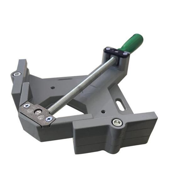 Угловой зажим 90 градусов Инструмент для деревообработки Эргономичная ручка Регулируемая губка Рама из алюминиевого сплава Угловой зажим Прямоугольный зажим