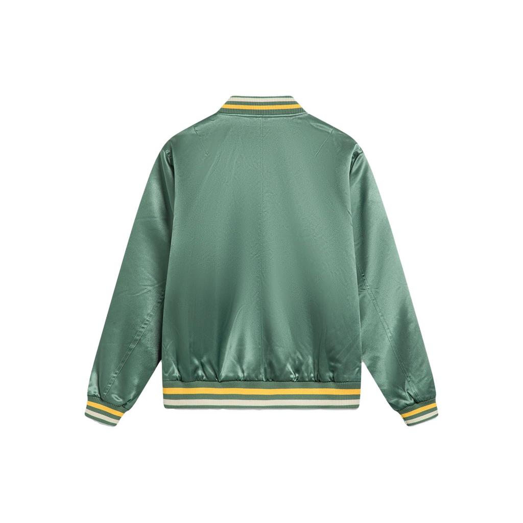 Li-Ning Extreme Sports Series Letter Casual с длинным рукавом бейсбольная куртка мужская куртка Qianshan-Cui AJMU021-2