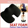 Premium Orthopedic Seat Cushion With Memory Foam For Coccyx Pain And Numbness Relief