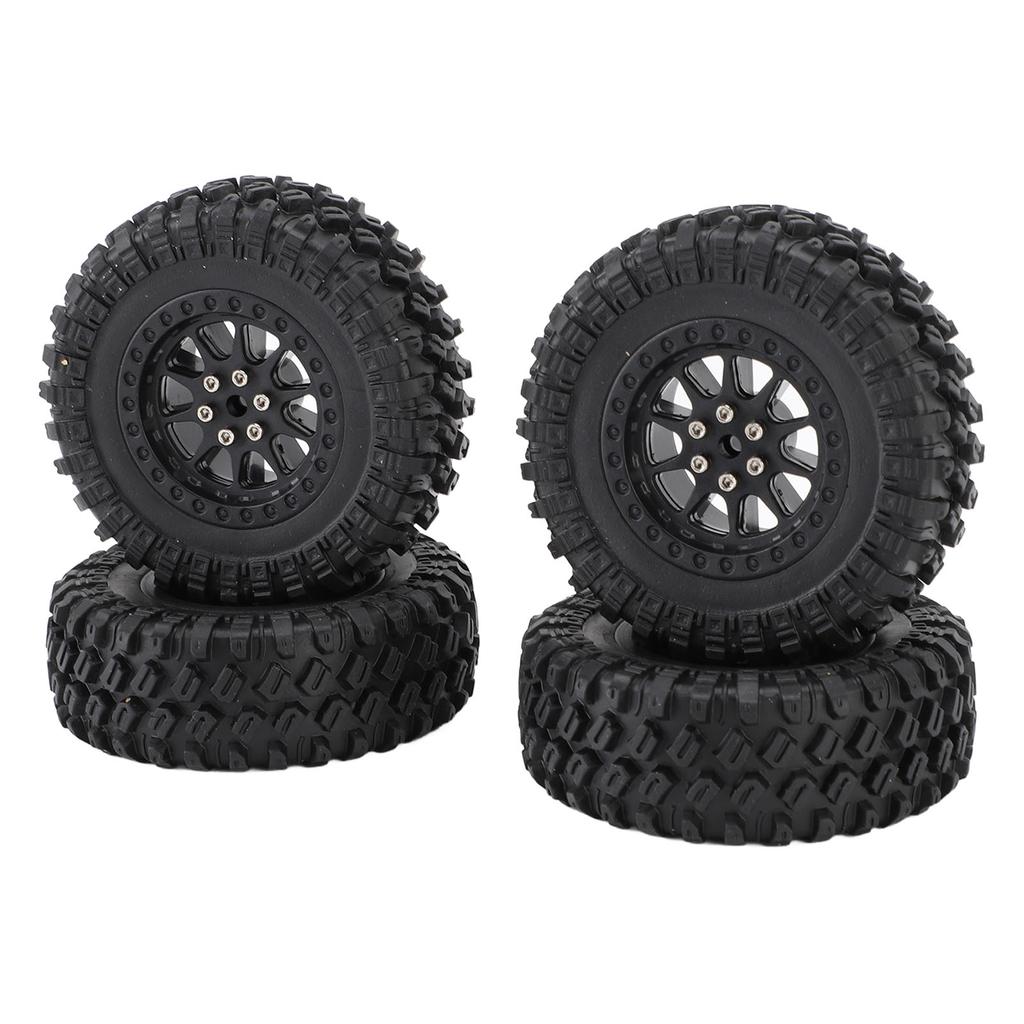 RC Car Tires Rubber Sturdy Remote Control Pickup Truck Wheel Tires Replacement for MN82