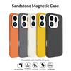 Магнитный чехол для мобильного телефона For Oneplus 15 One Plus 1+15, однотонный, кварцевый камень, матовый, защита от отпечатков пальцев, жесткий корпус