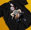 Demon Slayer Shirt Inosuke Tshirt Zenitsu TShirt Muzan Doma Tee Tanjiro Nezuko