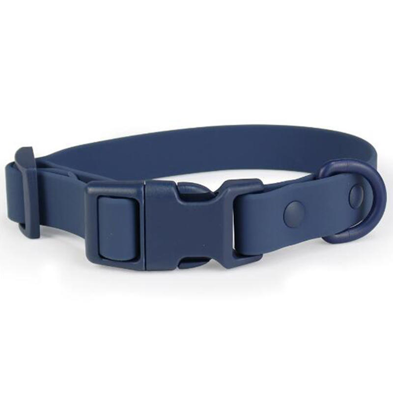 ПВХ Ошейник для питомца Идентификация питомца Регулируемый Водонепроницаемый Ошейник для собаки Без рывков Быстросъемная пряжка Защитная пряжка Цепь