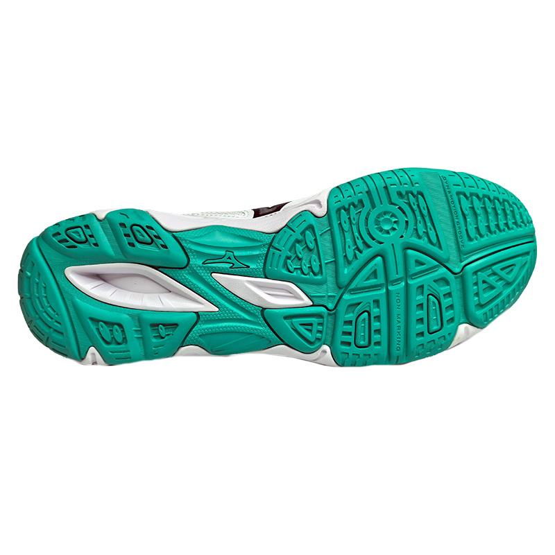 Mizuno Sky Blaster Comfortable Versatile Shock Absorbing Non-Slip Low-Top Badminton Shoes Unisex Sneaker White Blue 71GA234602