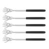 5Pcs Extendable Back Massager Stainless Steel Telescopic Portable Retractable Rear Back Scratcher