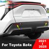 Накладка на задний противотуманный фонарь Для Toyota Bz4x 2024 2025 Углепластик Накладки на задний противотуманный фонарь Автомобильные Аксессуары