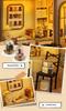 (t-FREAK) Dollhouse DIY Kit Set Miniature, English Instructions, HAPPINESS STORE (DA-005 LEISURELY BAKERY)