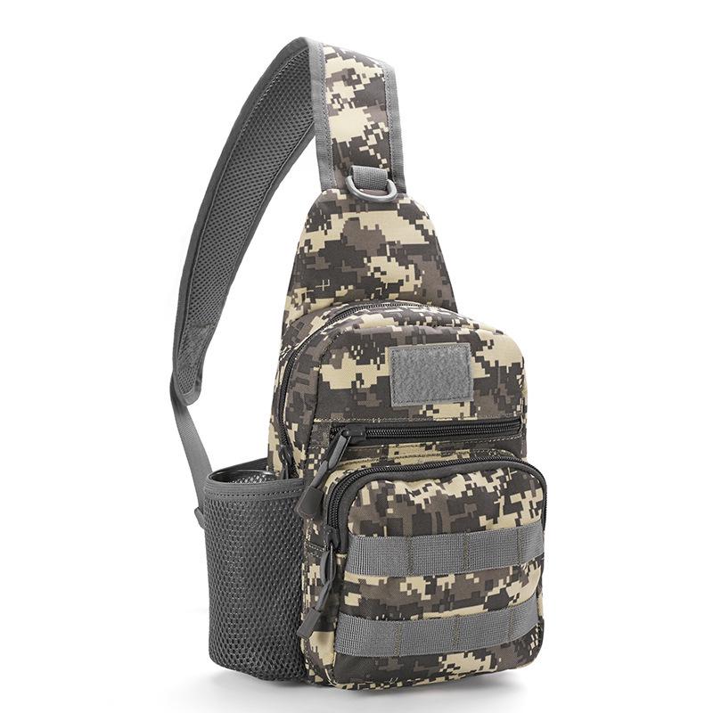 Men's Multi-Functional Tactical Crossbody Chest and Shoulder Bag for Outdoor and Cycling