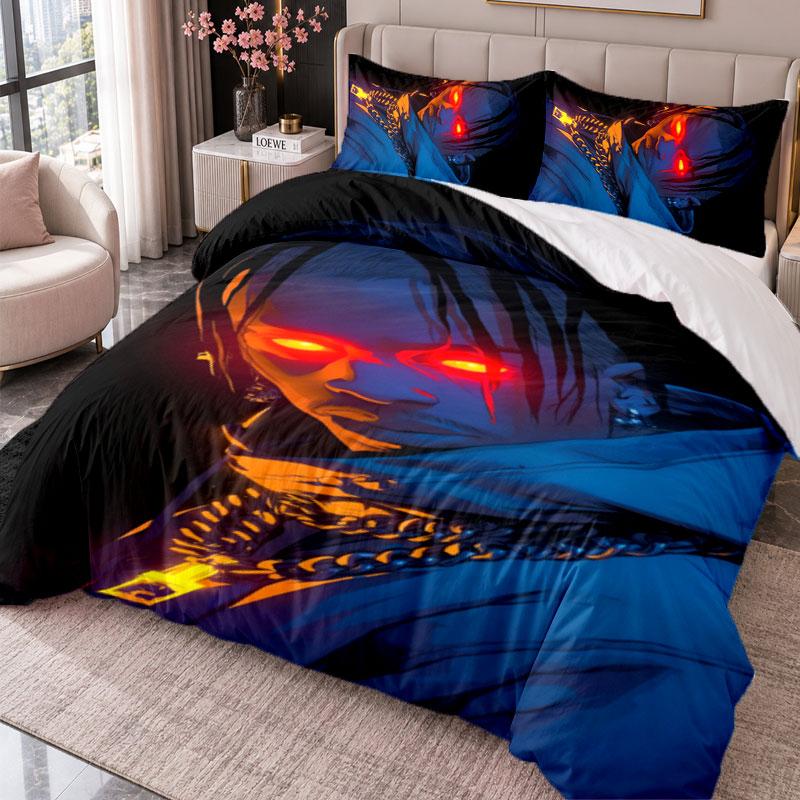 Travis Scott 3Pcs Bedding Set Duvet Cover With Two Pillowcases For Bedroom Home Decoration