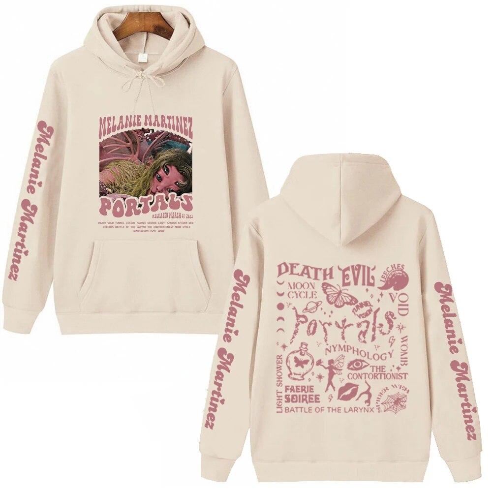 Толстовки Melanie Martinez Portals с принтом унисекс, женская уличная одежда, толстовки с капюшоном Y2k, пуловеры в стиле Харадзюку, спортивный костюм унисекс, одежда