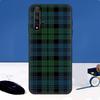 Теплый чехол в шотландскую клетку для Huawei Nova Y90 Y91 Y60 Y61 Y70 10 9 SE 11 Pro 5T 11i 8i 3i P20 P40 P30 Lite