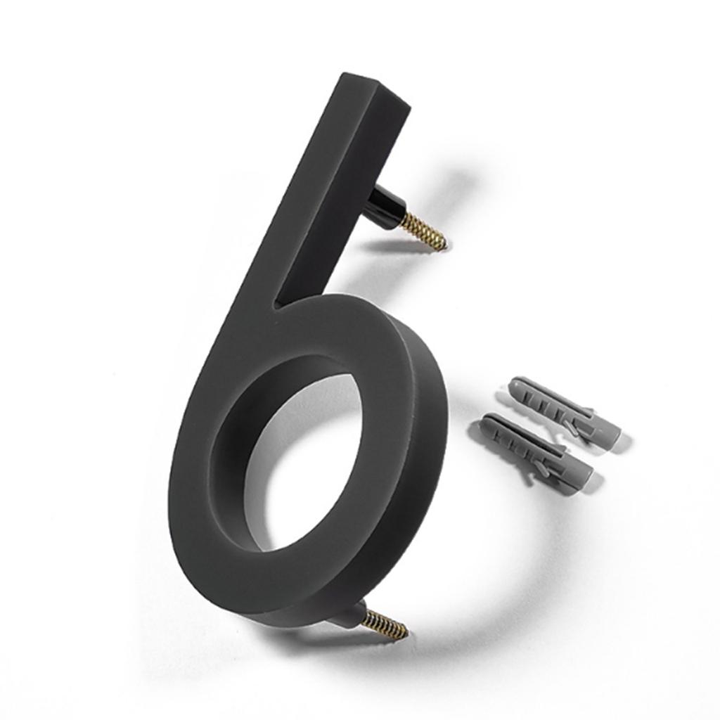 Трехмерные бирки для дома, вилла, устойчивость к атмосферным воздействиям, цифровой номер