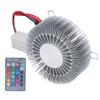 Sun Flower Wall Lamp Aluminum 3W RGB LED Aluminum Wall Lamp with Remote Control for Bedroom Bedside