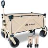 NOMADS by Japan Rugby Carry Carry 4 Can Carry Large Large Load Capacity Independent Convergence Outdoor Camping Wagon Children MR. [Used Team] Wagon,