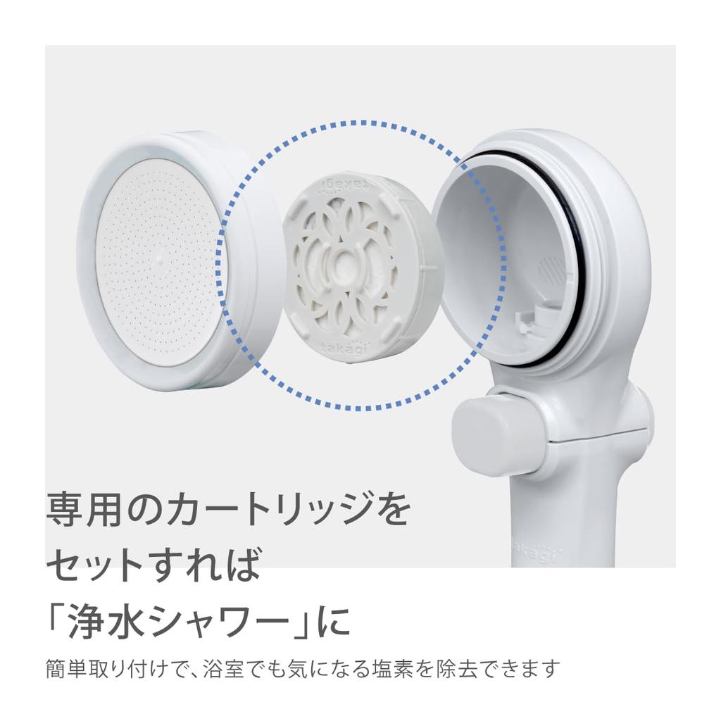 Душевая головка Takagi Baby Shower Pita для МАЛЫША, белая JSB027A Feel-good