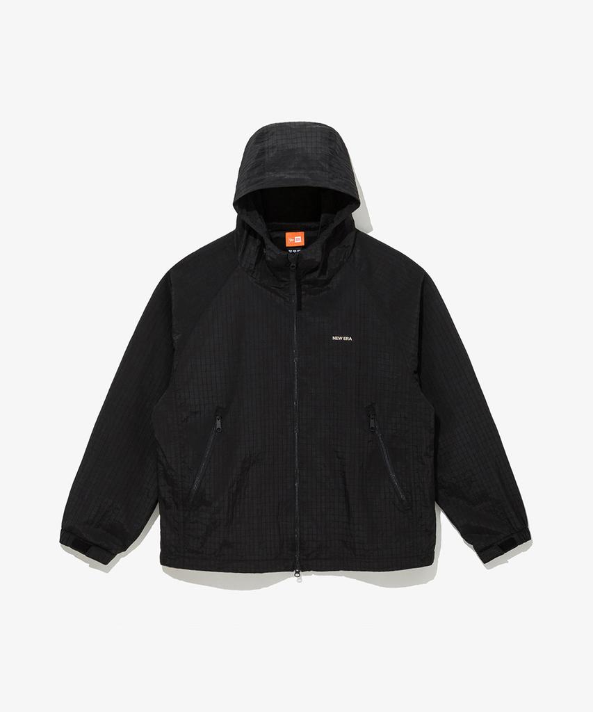 New Era Outdoor Windbreaker Jacket Black