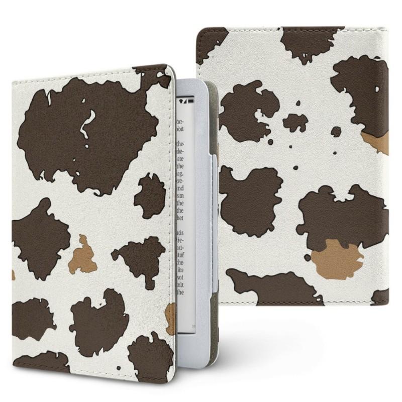 Leopard Print Kindle E-reader Case Cover 6.8 Inch 7 Models Protective Sleeve