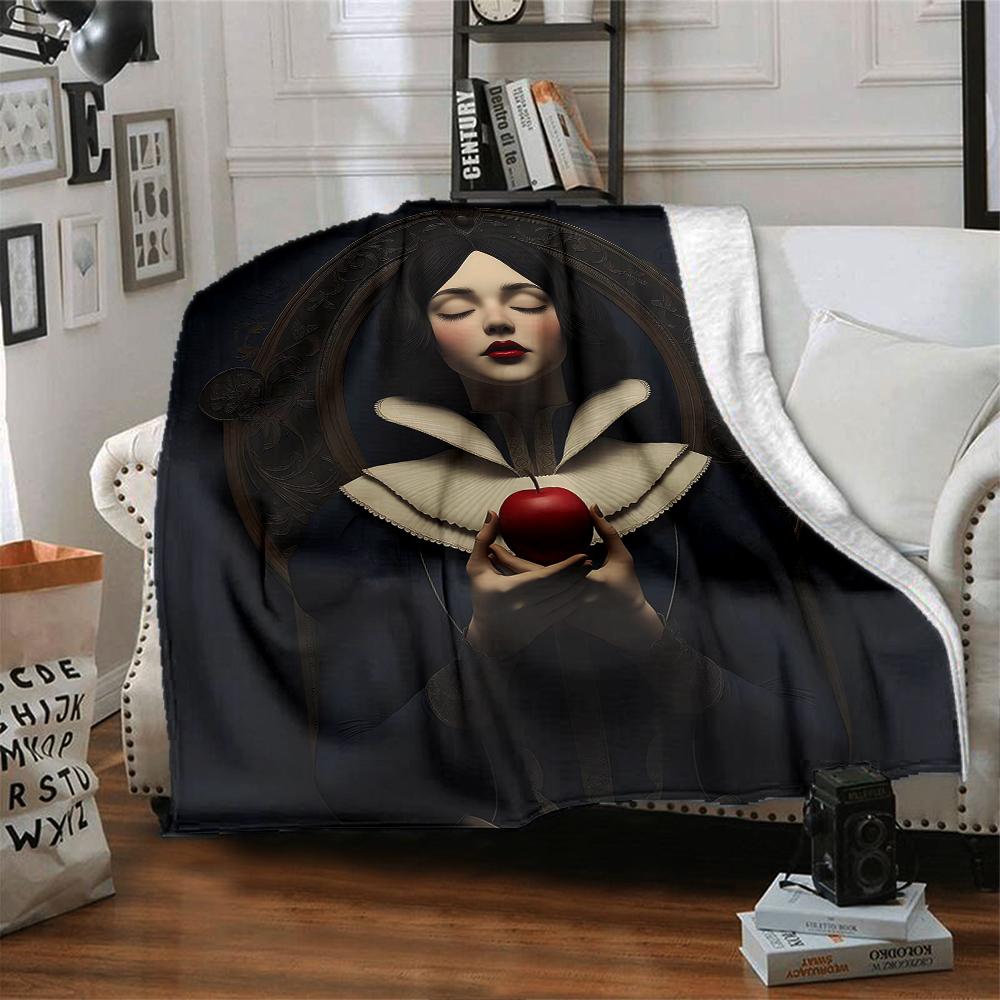 1Pc Mermaid Sunset Fantasy Blanket For Couch Bed Plush Cozy Fuzzy Blanket Super Soft Warm Blankets For Fall And Winter 091869