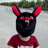 Мультяшная плюшевая накидка на мотошлем Хэллоуин Шлемы Шапка Смешной рождественский шлем Защитный чехол для LS2/AGV Мотоаксессуары